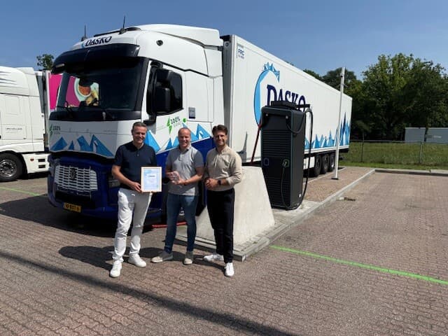 Uitreiking 3e Lean & Green Star bij Dasko